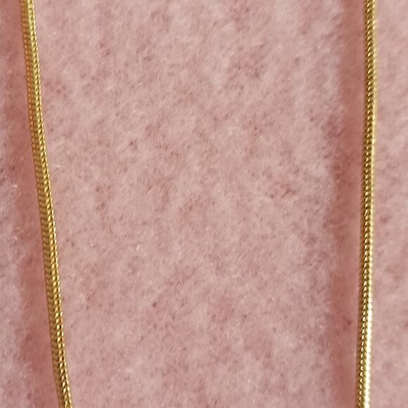 RJ Graziano CN Necklace, Gold Tone with Raphael Cherub Pendant - Picture 4 of 6